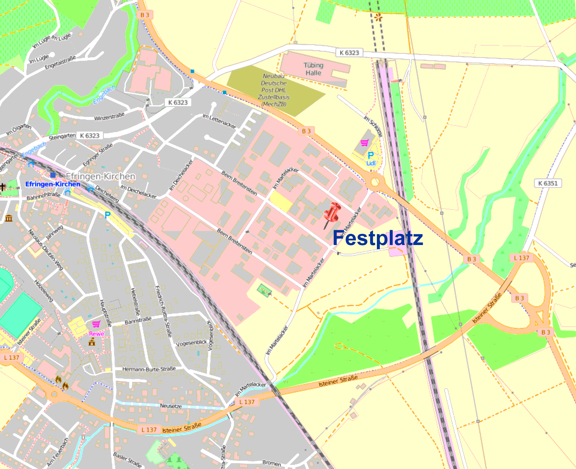 Karte von OpenStreetMap